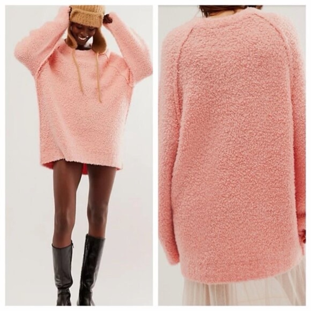NWOT Teddy sweater tunic by Free People in size Small - Picture 4 of 10